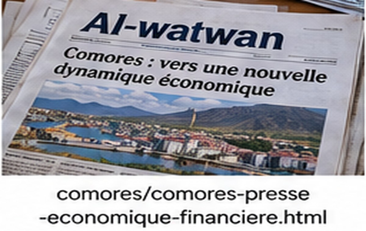 Economic and financial press — Comoros