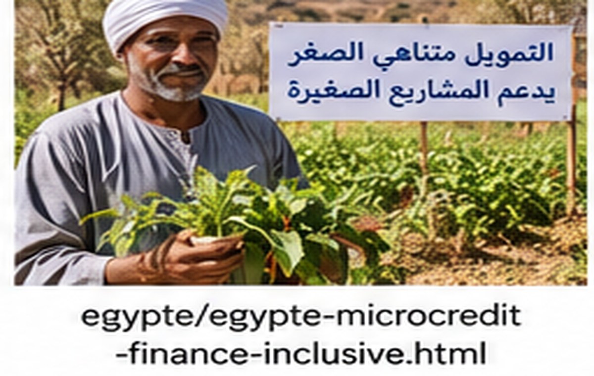 Microcrédit et finance inclusive — Égypte