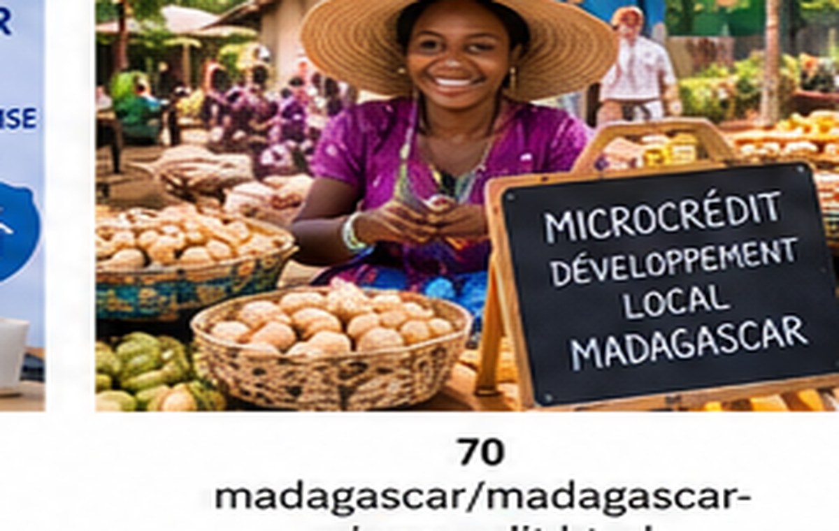 Microcredit and inclusive finance — Madagascar