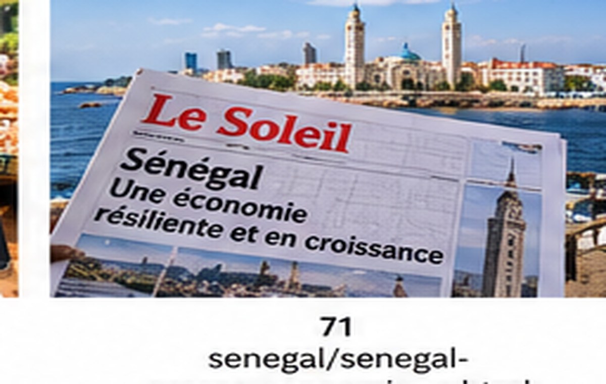 Economic and financial press — Senegal