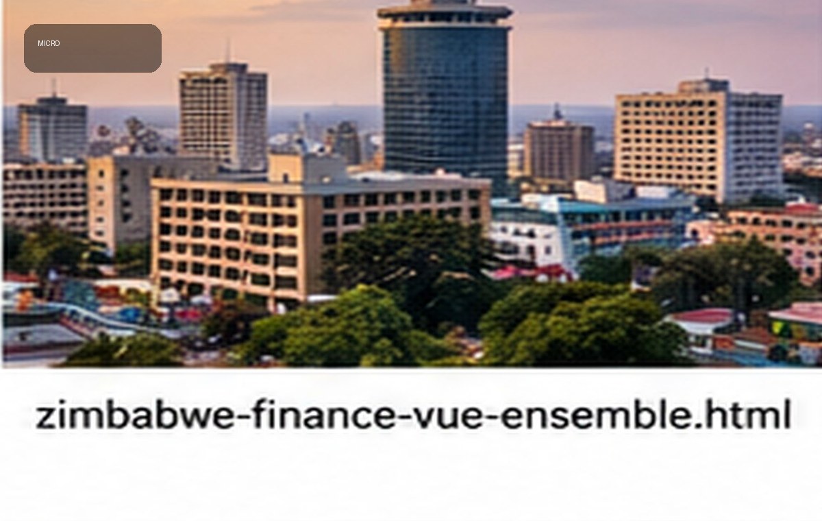 Microcrédit et finance inclusive — Zimbabwe